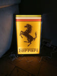 2000s Ferrari limited edition illuminated sign