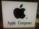 1990s Apple official dealer illuminated cube sign