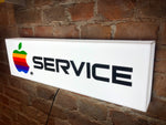 2000s Apple official dealer illuminated service sign