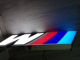 2000s BMW M Power official illuminated sign