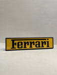 2010's Ferrari dealer illuminated sign