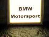 1980s BMW Power dealership illuminated sign