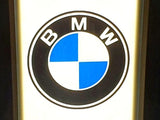 1980s BMW Power dealership illuminated sign