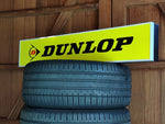 1990s Dunlop official illuminated neon sign