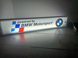 2000s BMW Motorsport Long dealership illuminated 3D sign