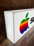 2000s Apple official dealer illuminated service sign