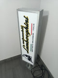 1990s Lamborghini official dealership double side illuminated sign