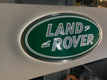 2000s Land Rover Very Large official dealership illuminated sign