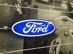 1980s Ford official dealership illuminated sign