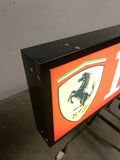 2005 Ferrari dealer illuminated sign 1/9 produced