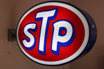 1980s STP motor oil illuminated neon sign