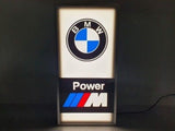 1990s BMW M Power dealership illuminated sign