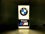 1990s BMW M Power dealership illuminated sign