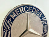 2000s Mercedes-Benz dealer official sign