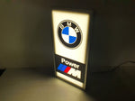 1990s BMW M Power dealership illuminated sign