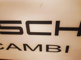 1980s Porsche "Ricambi" dealership illuminated sign