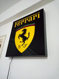 2020 Ferrari illuminated sign