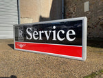 1980s Rolls Royce / Bentley dealership service illuminated sign