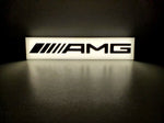 2010s Mercedes-Benz AMG illuminated sign