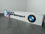 2000s BMW Motorsport Long dealership illuminated 3D sign