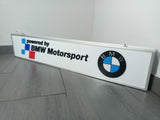 2000s BMW Motorsport Long dealership illuminated 3D sign