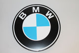 2000s BMW specialist dealership illuminated sign