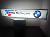 2000s BMW Motorsport Long dealership illuminated 3D sign