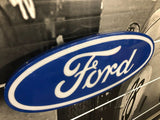 1980s Ford official dealership illuminated sign