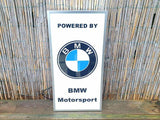 1980s BMW Power dealership illuminated sign