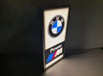 1990s BMW M Power dealership illuminated sign