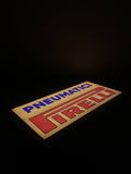 1980s Pirelli official dealer vintage illuminated sign