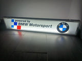 2000s BMW Motorsport Long dealership illuminated 3D sign