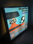 1980s Porsche 917 #20 Le Mans illuminated sign