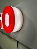 1990s original ESSO sign on original metal plate