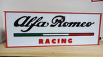 2010s Alfa Romeo Racing dealer illuminated neon sign 3D