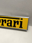 2000's Ferrari dealer illuminated sign