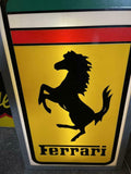 1980s Ferrari dealer illuminated sign