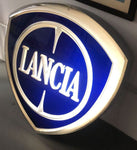 2000s Lancia official dealer illuminated sign