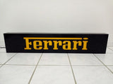 2000s Ferrari dealership 3D illuminated sign