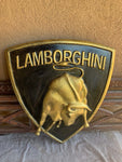 1978 Lamborghini official dealership Raging Bull shield