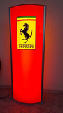 2000's Ferrari official dealer double side illuminated sign