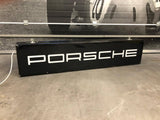 1980s Porsche official dealership illuminated sign