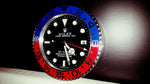 2010s Rolex GMT Master HUGE official dealer clock