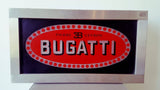 1980s Bugatti illuminated sign