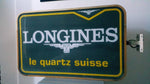 1980s Longines official dealer double side illuminated sign