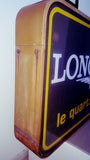 1980s Longines official dealer double side illuminated sign