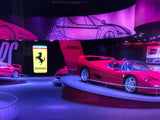 2015 Ferrari XXL official illuminated sign used during 3 Auto Shows