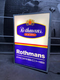 1980s Porsche official dealership Rothmans Racing illuminated sign