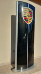 2000's Porsche official dealer illuminated double side sign