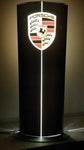 2000's Porsche official dealer illuminated double side sign